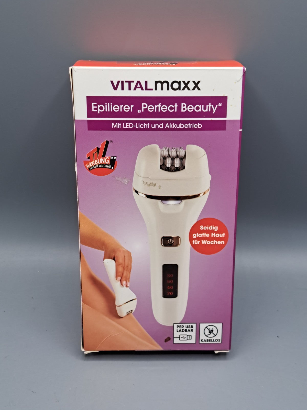 Vitalmaxx Epilierer "Perfect Beauty", Akku